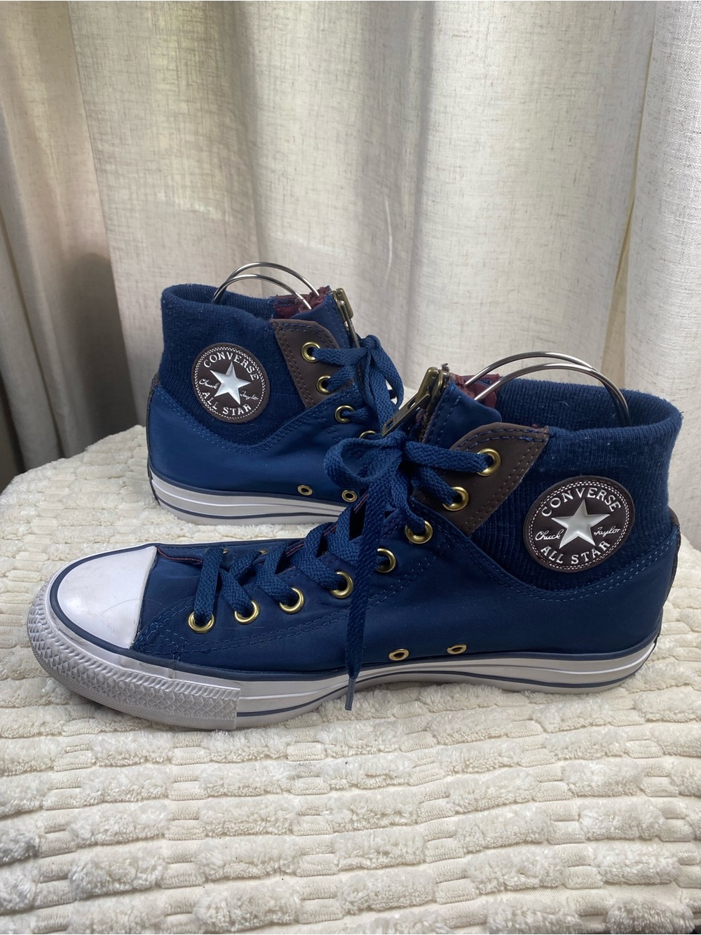 GRAIL Converse Chuck Taylor All Star MA-1 Zip Hi Blue Shroud Sneaker 149399C 9.5